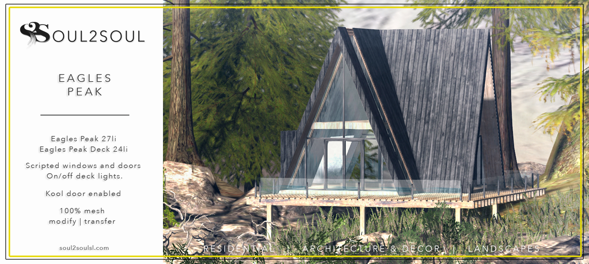 Eagles Peak + Deck at our Mainstore Eagles Peak + Deck at our Mainstore