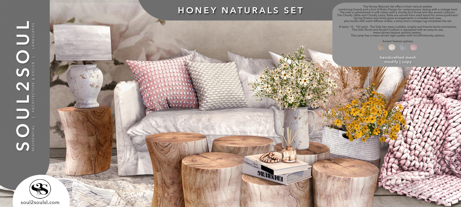 Honey Naturals Set at Soul2Soul Mainstore