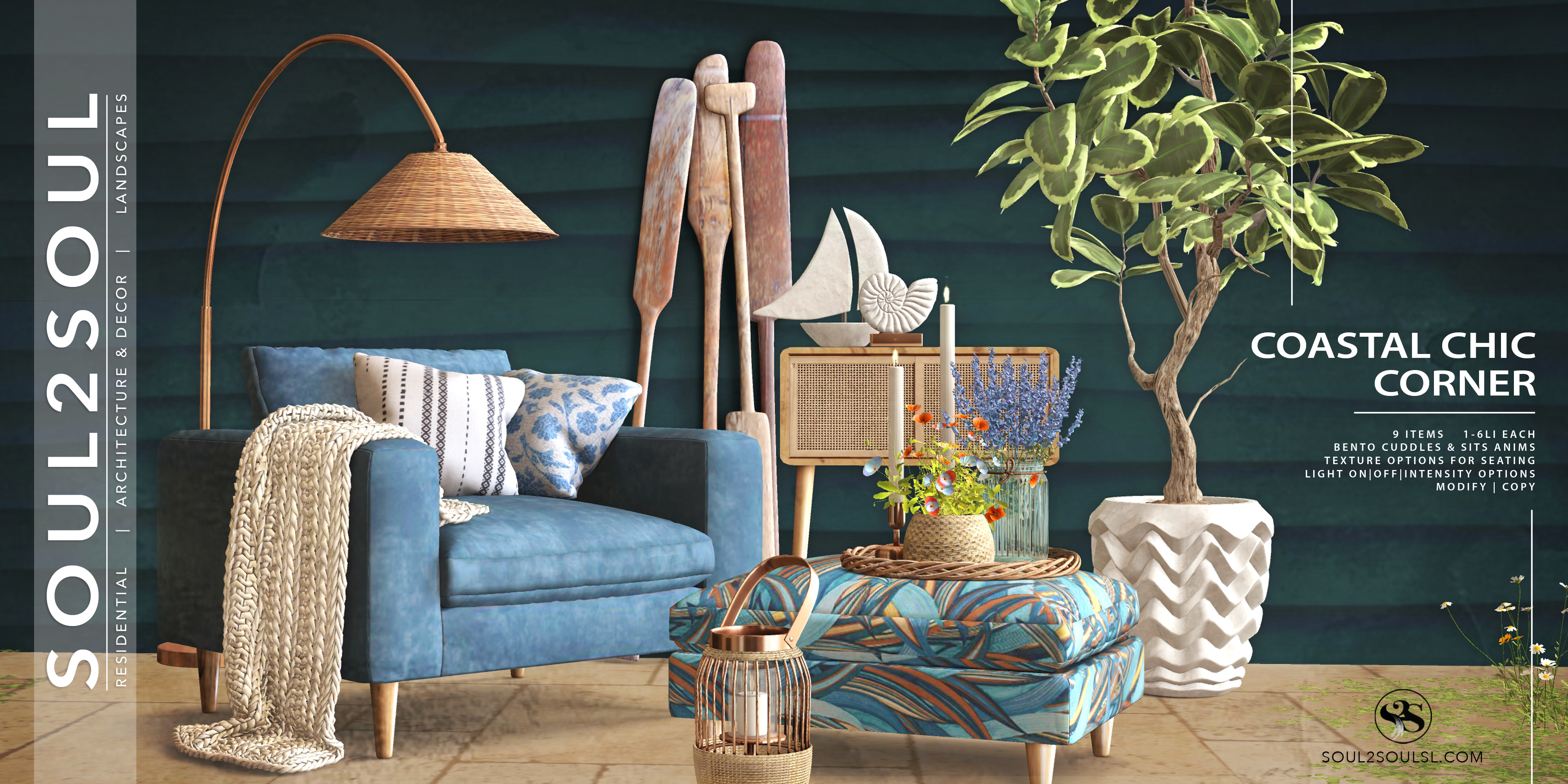 Coastal Chic Corner @ Cosmopolitan