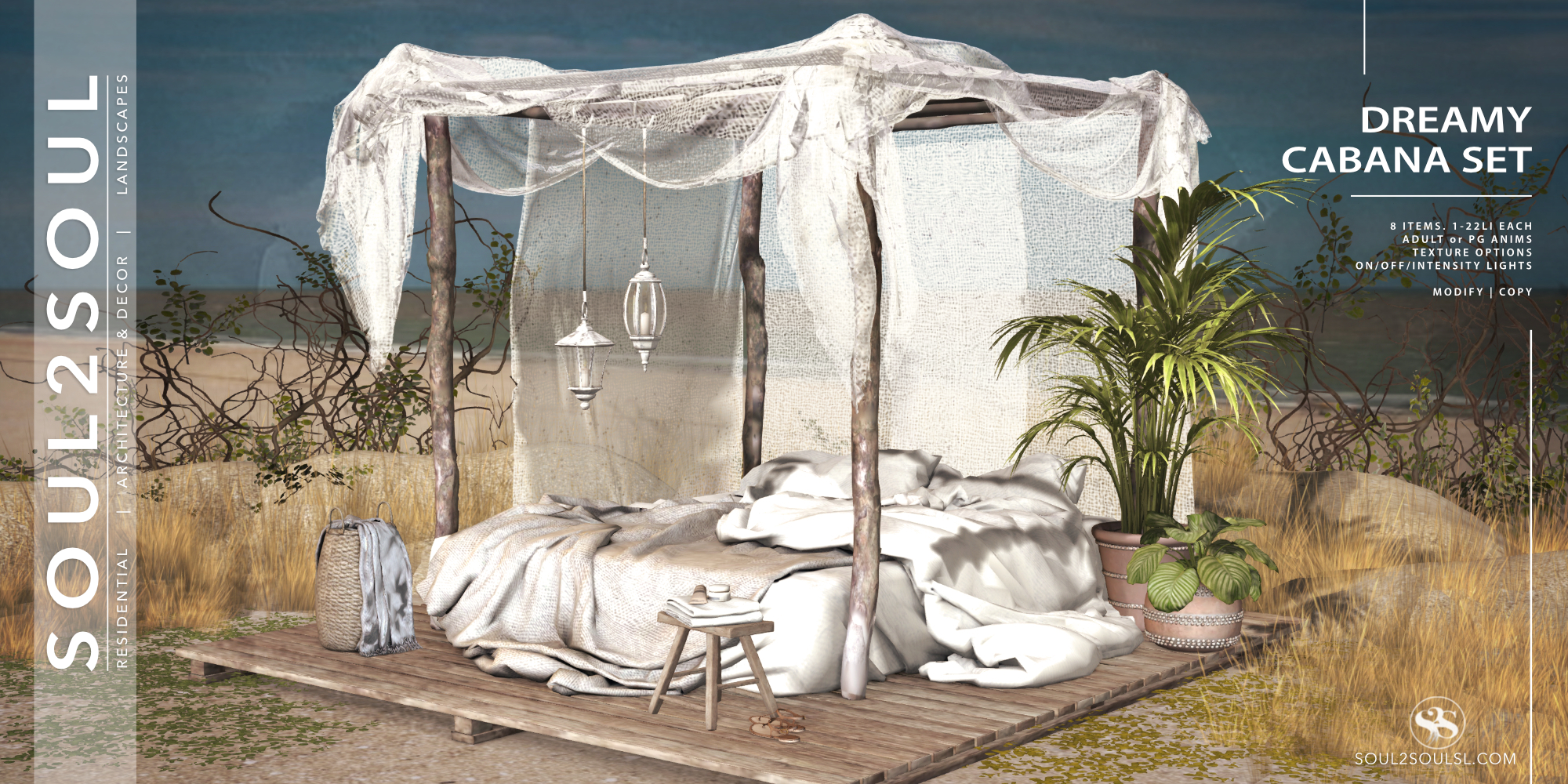 Dreamy Cabana Set @ Equal 10